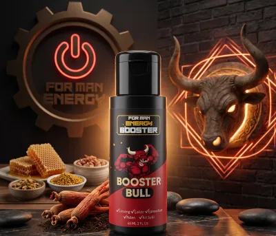 Booster Bull Erkek Masaj Jeli 60 ml Bitkisel İçerikli Bakım Jeli