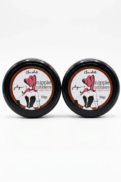 Nipple Nibbler's Çikolatalı Göğüs Ucu Bakım Balsamı 50 gr x2