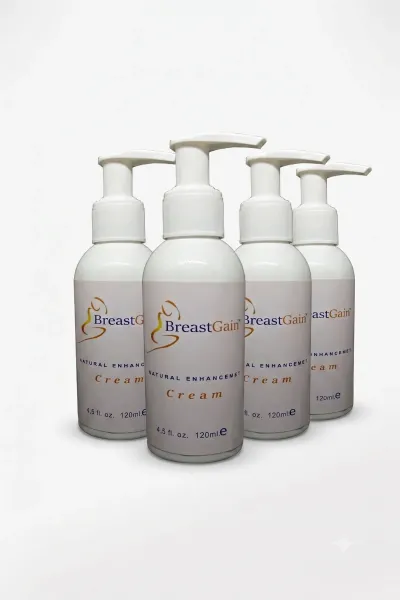 BreastGain Göğüs ve Dekolte Bakım Kremi 120 ml x4