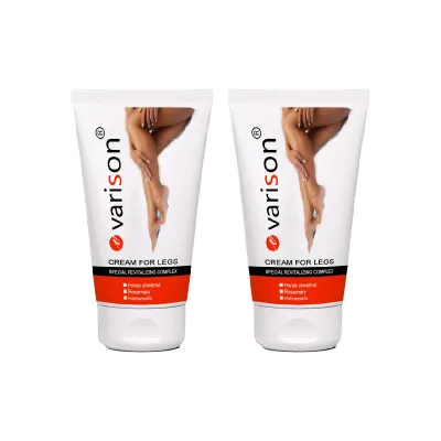 Varison At Kestanesi Özlü Mentollü Bacak Bakım Kremi 50 ml x2