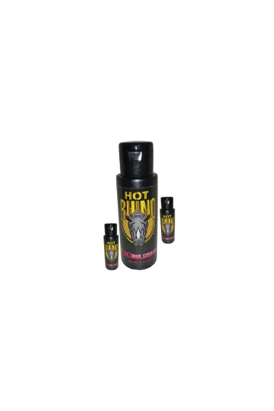 Hot Rhino Erkek Masaj Kremi 60 ml x3