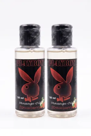 Çilek Aromalı Vücut Masaj Yağı 50 ml Günlük Kişisel Bakım ve Masaj Yağı x2