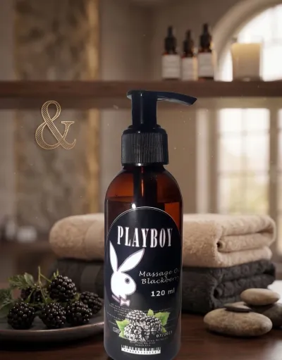 Playboy Blackberry Aromalı Vücut Masaj Yağı 120 ml