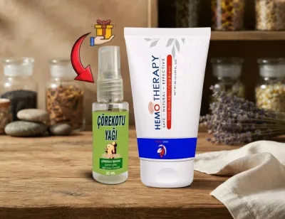 Hemo Therapy İskoç Karaağaç Özlü Bakım Kremi 50 ml + Çörekotu Yağı 30 ml