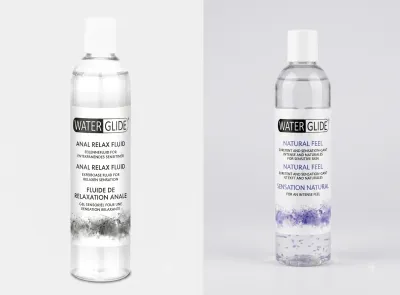 Water Glide Su Bazlı Kayganlaştırıcı Jel Seti Anal Relax ve Natural Feel 2 x 400 ml