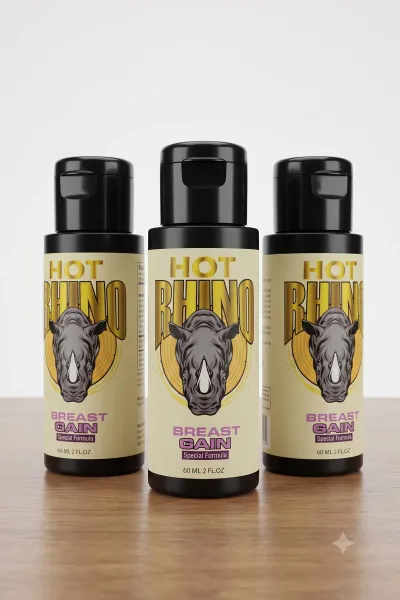 Hot Rhino Göğüs ve Dekolte Bakım Kremi 60 ml x3
