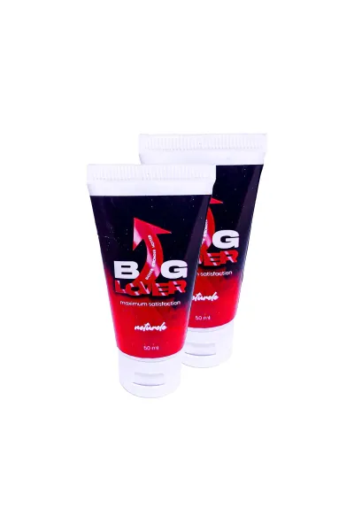 Big Lover Erkek Masaj Kremi 50 ml x2 Günlük Kişisel Bakım Kremi