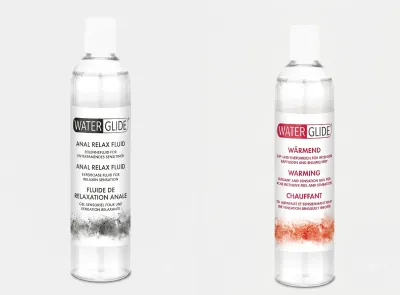 Water Glide Su Bazlı Kayganlaştırıcı Jel Seti Anal Relax ve Warming 2 x 400 ml