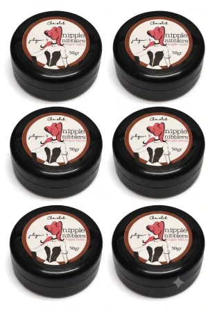 Nipple Nibbler's Chocolate Nipple Balm 50 GR Göğüs Ucu Bakım Balsamı x4