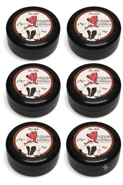 Nipple Nibbler's Çikolatalı Göğüs Ucu Bakım Balsamı 50 gr x4