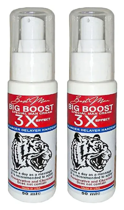 Big Boost Erkek Masaj Kremi 50 ml 2 Adet
