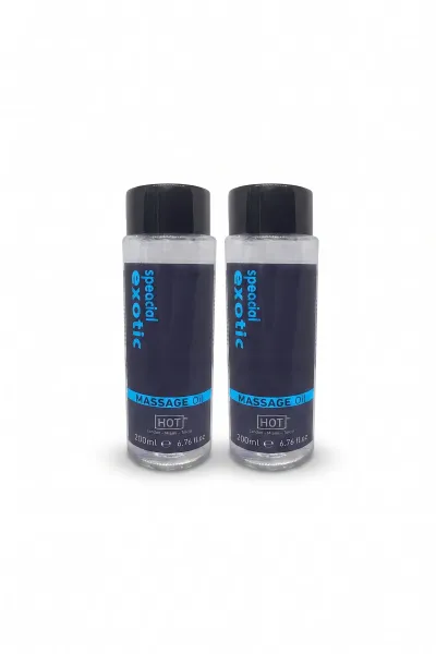 Special Exotic Masaj Yağı 200 ml Vücut Bakım Yağı 2'li Paket