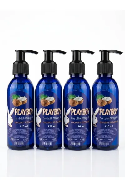Hindistan Cevizi Aromalı Vücut Masaj Yağı 120 ml x4