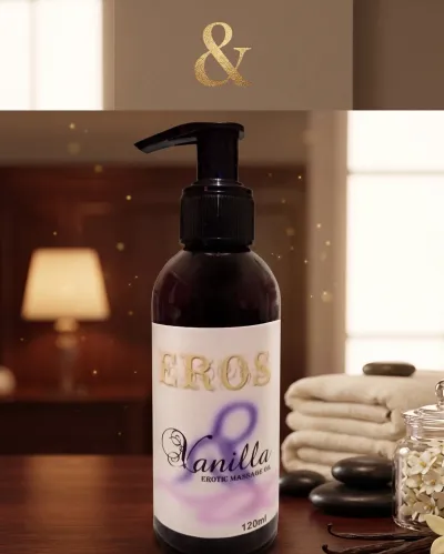 EROS Vanilya Aromalı Vücut Masaj Yağı 120 ml