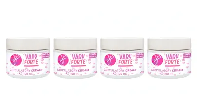 Vary Forte Bacak Bakım ve Masaj Kremi 100 ml 4'lü Paket