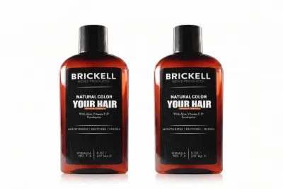 BRICKELL Erkek Saç Bakım Şampuanı Aloe Vera ve E Vitamini 237 ml x2