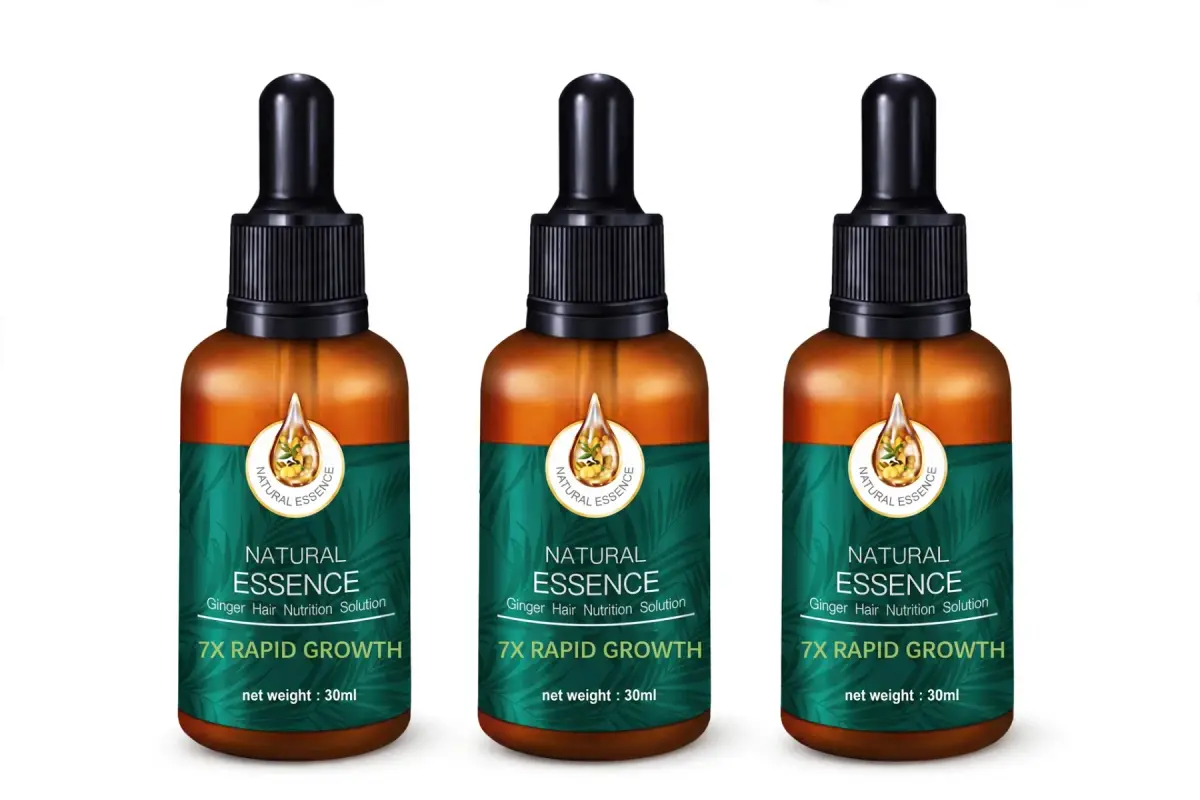 Natural Ginger 30 ml Zencefil İçerikli Saç Bakım Serumu – Besleyici Saç Bakımı x3