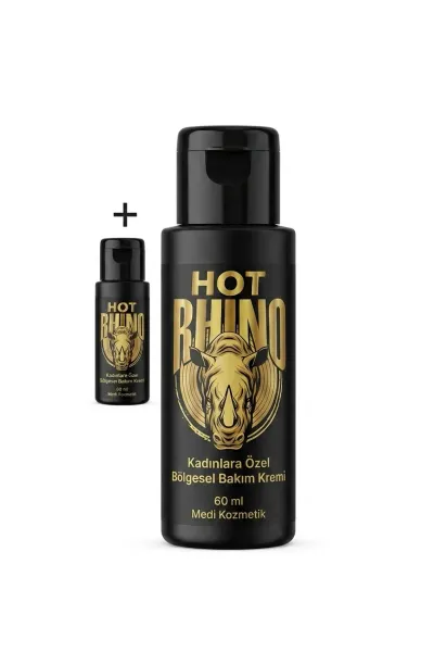 Hot Rhino Kadınlara Özel Bölgesel Bakım Kremi 60 ml x2