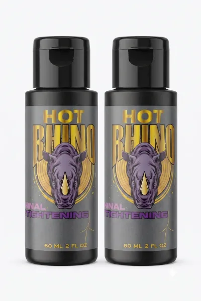 Hot Rhino Kadın Özel Bölge Masaj Jeli 60 ml x2