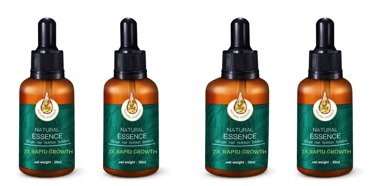 Natural Ginger 30 ml Zencefil İçerikli Saç Bakım Serumu – Besleyici Saç Bakımı x4