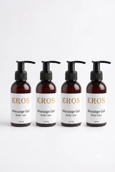 Eros Masaj Jeli 120 ml Vücut Bakım ve Masaj Jeli 4'lü