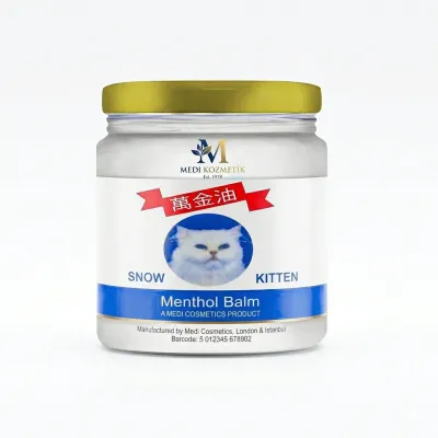 Snow Kitten Mentollü Cilt Bakım Balmı 50 ml