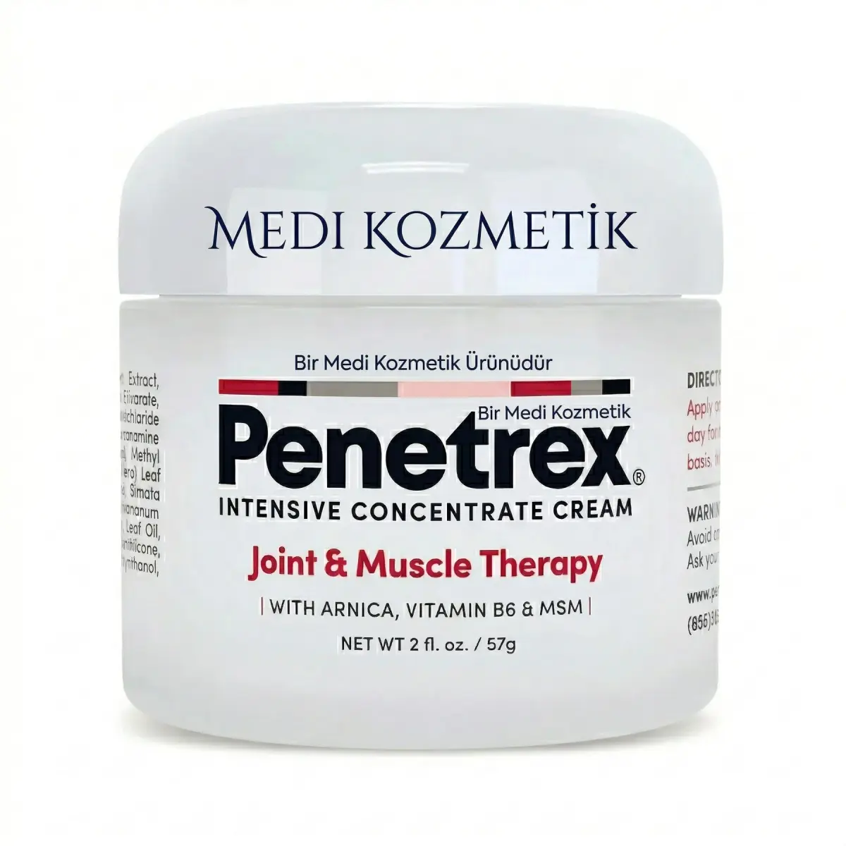 Penetrex Cilt Bakım Kremi 57 gr Arnica Vitamin B6 MSM İçeren Kozmetik Bakım Ürünü