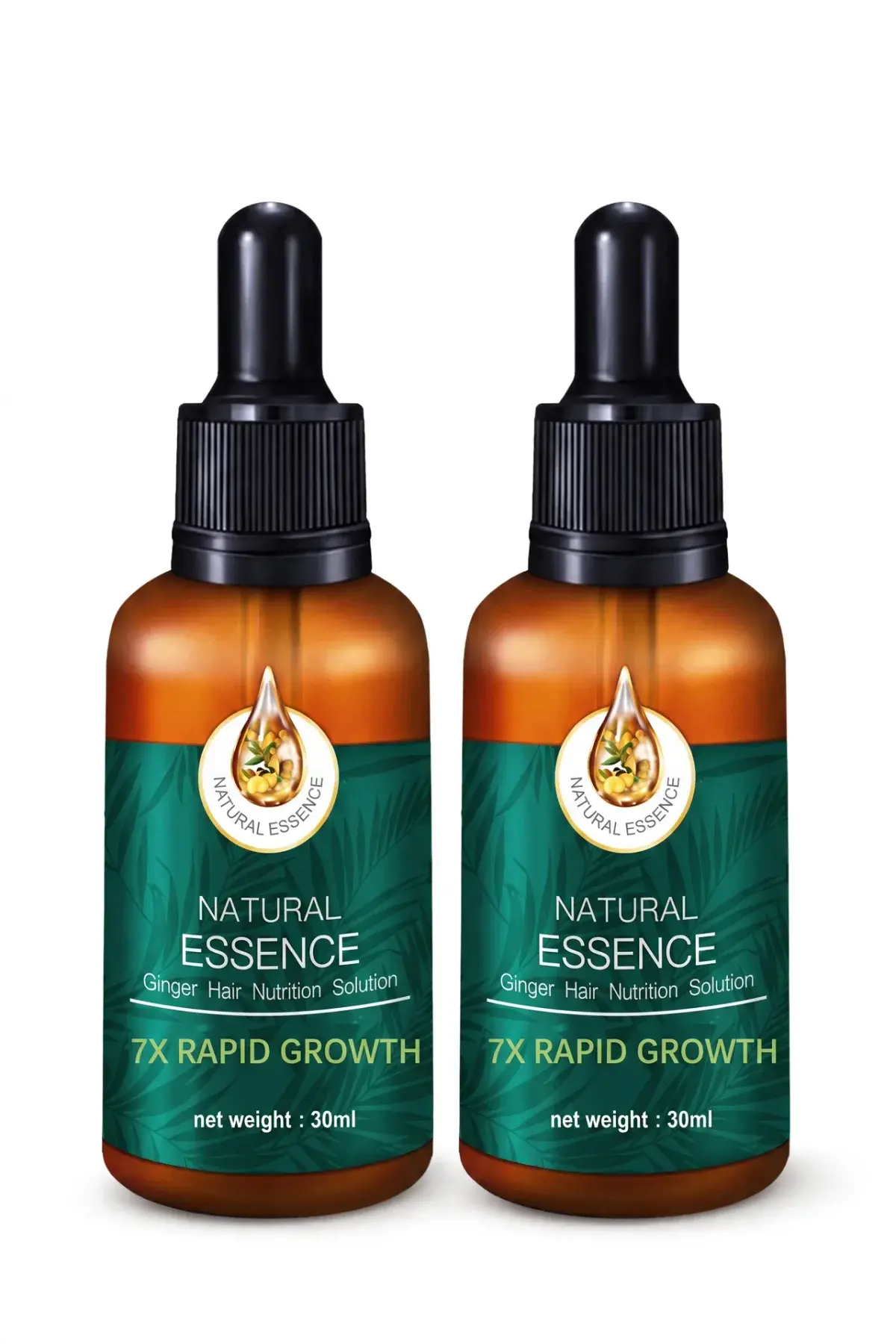 Natural Ginger 30 ml Zencefil İçerikli Saç Bakım Serumu – Besleyici Saç Bakımı x2
