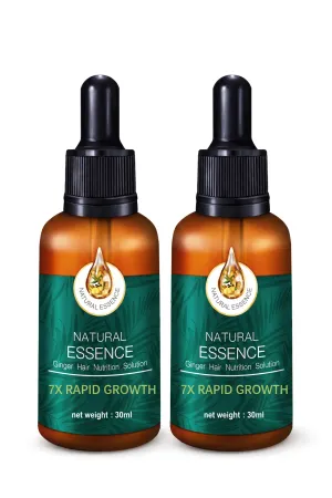 Natural Ginger 30 ml Zencefil İçerikli Saç Bakım Serumu – Besleyici Saç Bakımı x2