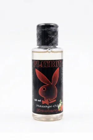 Çilek Aromalı Vücut Masaj Yağı 50 ml Günlük Kişisel Bakım ve Masaj Yağı x3
