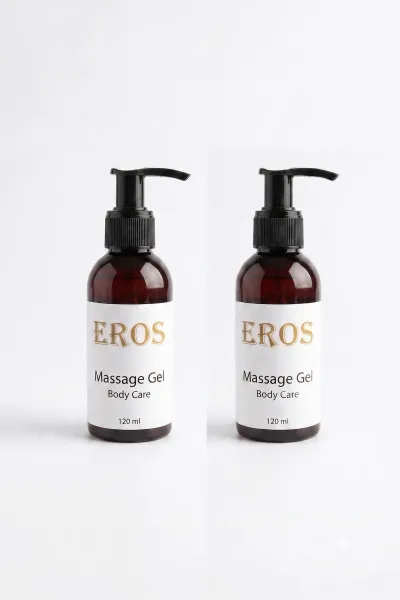 Eros Masaj Jeli 120 ml Vücut Bakım ve Masaj Jeli 2 Adet