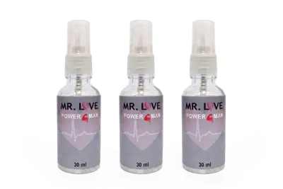 Mr. Love Power Man Kozmetik Vücut Spreyi 30 ml x 3
