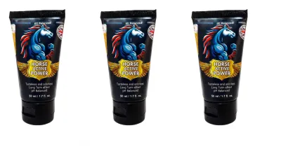 Horse Active Power Erkek Masaj Jeli 50 ml 3'lü pH Dengeli