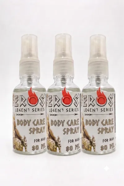 Eros Body Care Unisex Vücut Spreyi 30 ml 3'lü Set