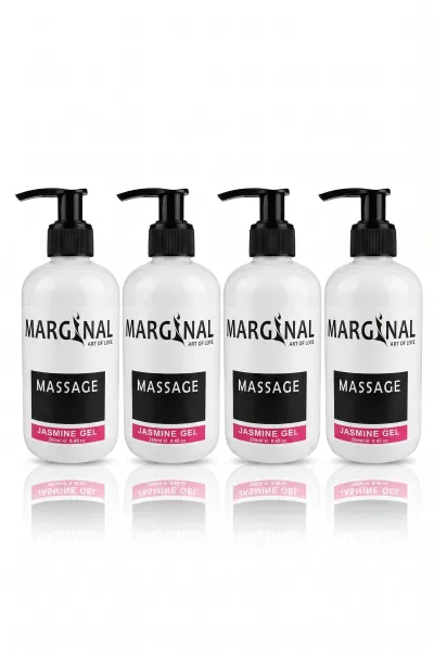 Marginal Jasmine Vücut Masaj Jeli 250 ml 4'lü Set