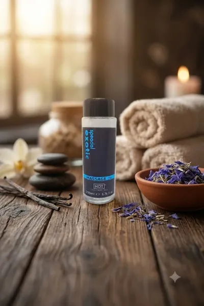 HOT Special Exotic Massage Oil 200 ml Vücut Masaj Yağı 4'lü