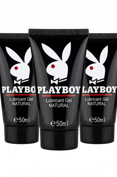Playboy Natural Su Bazlı Kayganlaştırıcı Jel 50 ml x3
