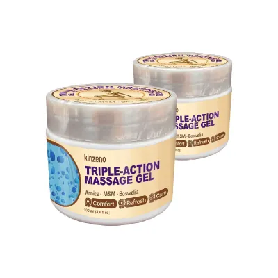 Kinzeno Triple-Action Arnica MSM Boswelia Masaj Jeli 100 ml x2