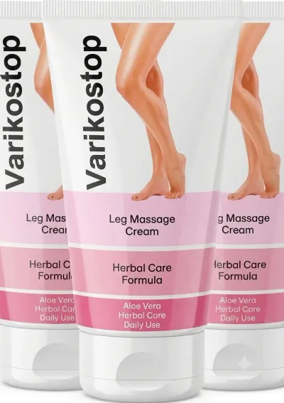 Varikostop Bacak Masaj ve Bakım Kremi 50 ml 3'lü Paket