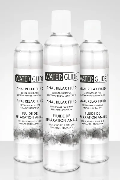 Water Glide Anal Su Bazlı Kayganlaştırıcı Jel 400 ml x 3