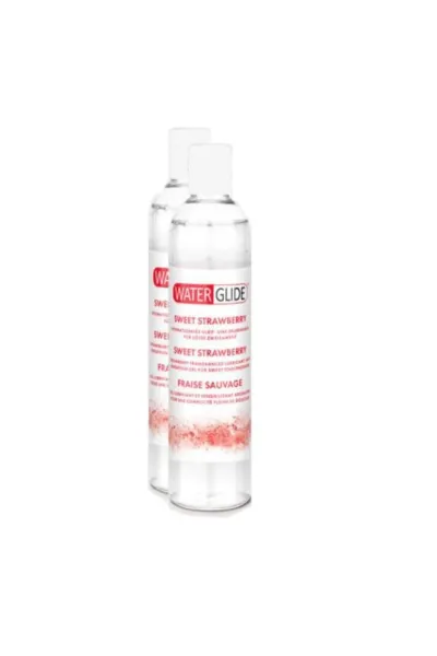 Water Glide Sweet Strawberry Su Bazlı Çilek Aromalı Kayganlaştırıcı Jel 200 ml x2