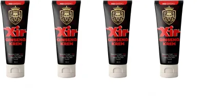 Xir Red Ginseng Erkeklere Özel Kişisel Bakım Kremi 50 ml x4