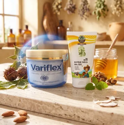 Variflex Bacak Bakım Kremi 100 ml + İbn-i Sina Kuyruk Yağı Bal Özlü Krem 50 ml