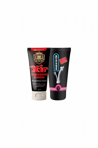 Xir Red Ginseng 60 ml ve Maxisize Body Care 50 ml Kozmetik Bakım Seti