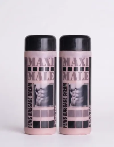 Maxi Male Erkek Masaj Kremi 200 ml x2