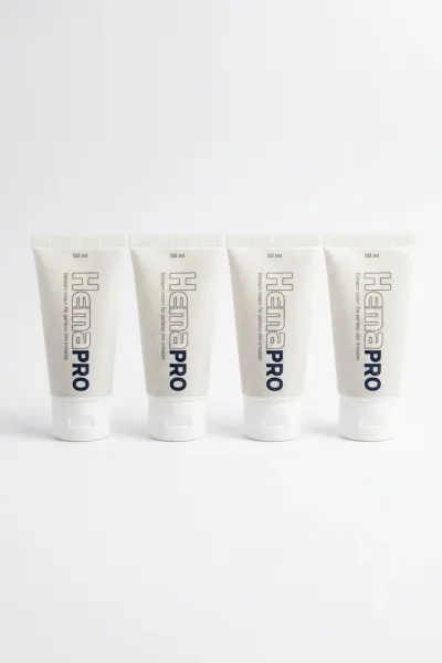 HemaPRO Kenevir Tohumu Özlü Vücut Bakım Kremi 50 ml x4
