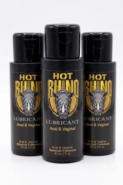 Hot Rhino Su Bazlı Kayganlaştırıcı Jel 60 ml 3'lü Paket