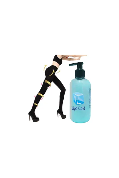 Lipo Cold 250 ML Vücut Bakım ve Masaj Jeli + L-XL Siyah Toparlayıcı Tayt Seti