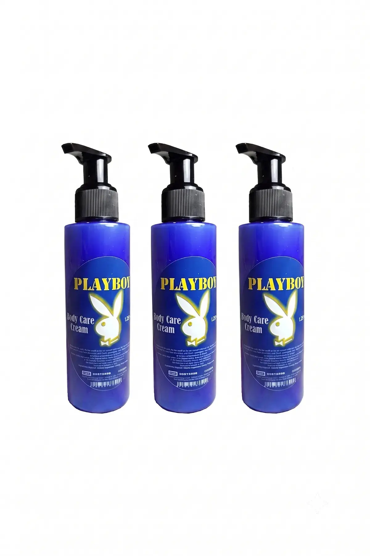 Playboy Kişisel Bakım Kremi 125 ml Body Care Cream Kozmetik Bakım Kremi Günlük Kullanım Unisex x3