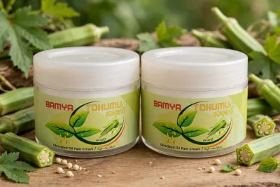 Bamya Tohumu Yağlı Bitkisel Vücut ve Masaj Kremi 100 ml x2
